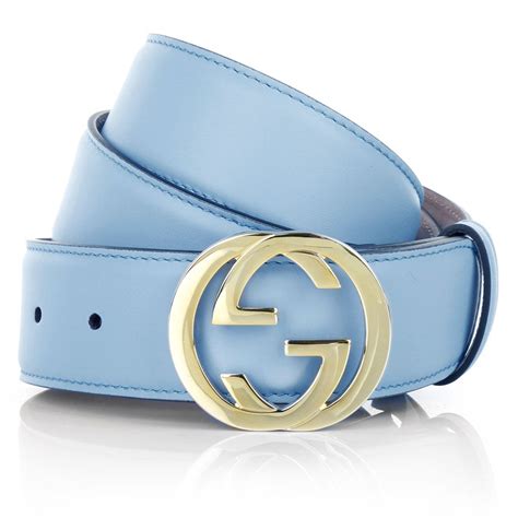 light blue suede gucci belt|gg symbol belt.